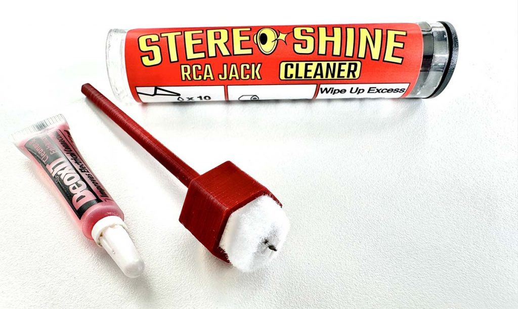 Stereo Shine RCA Jack Cleaner